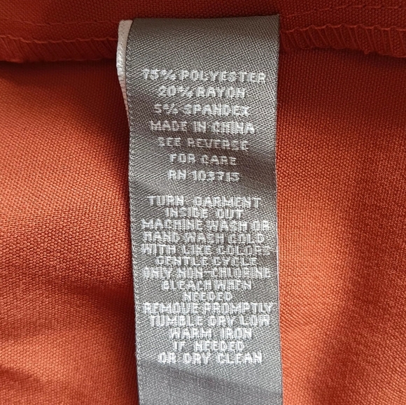 Sharagano Lepore shirt dress, size 10, snap buttons, short sleeves. - Picture 12 of 16